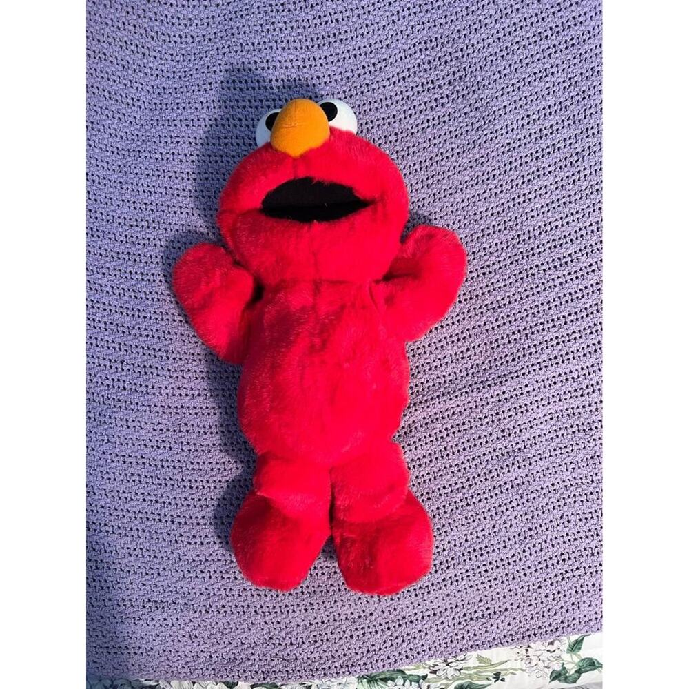 Vintage Original Sing with Me Elmo Plush Tyco 1997 Sesame Street Tested